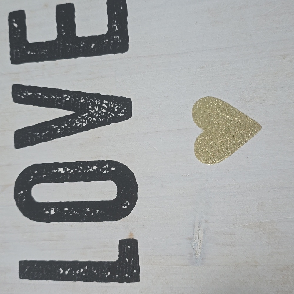 Anything Is Possible With Love Wood Sign - Picture 4 of 5